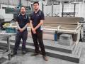 Mach 100 Glazier installed in glass workshop in Perth, WA
