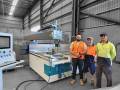 Mach 100 installed for cutting of building materials in Melbourne