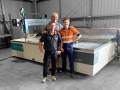 Waterjet Cutting System installed for rubber cutting