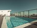 Glass Balustrades by outdoor pool
